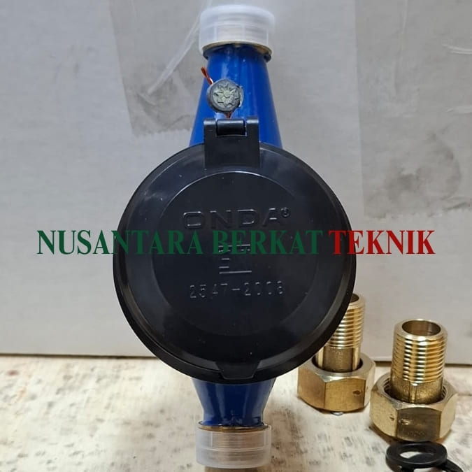 Water Meter Brass Onda Size 1/2 Inch
