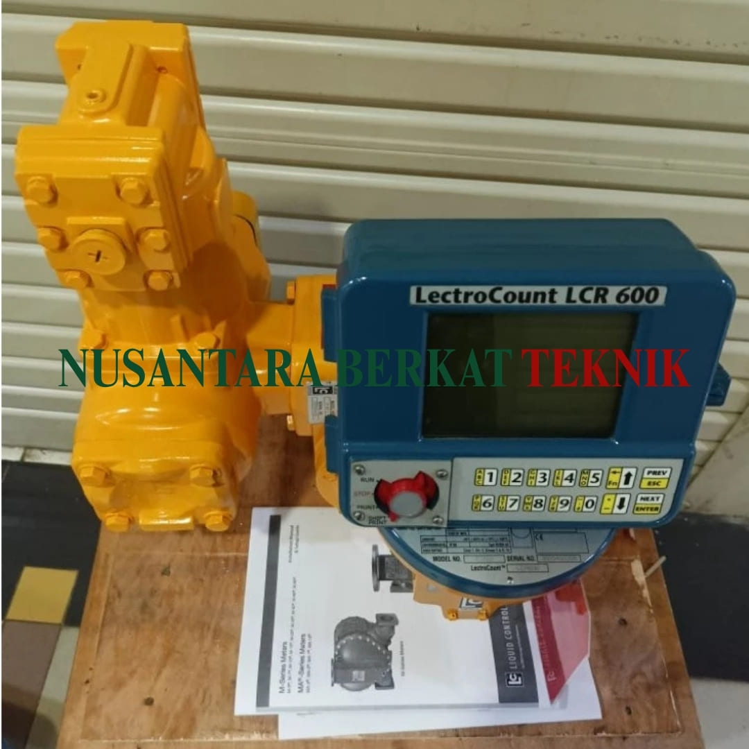 Flowmeter Liquid Controls (LC) M-25-1 + Register LCR 600