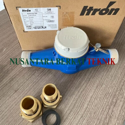 Water Meter Itron Tipe Multimag Cyble Size 1.5 Inch