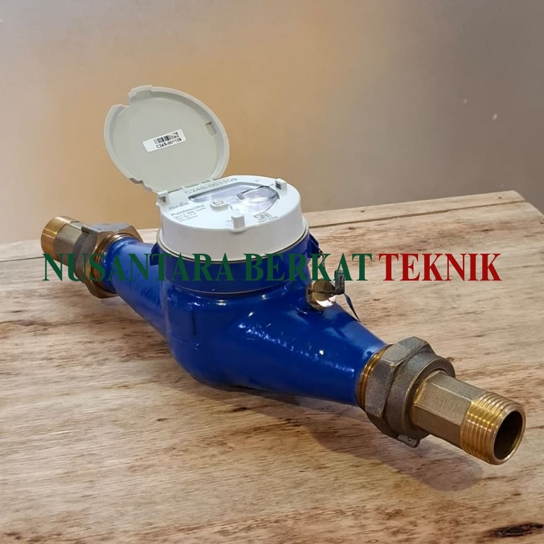 Water Meter Itron Tipe Multimag Cyble Size 1.5 Inch