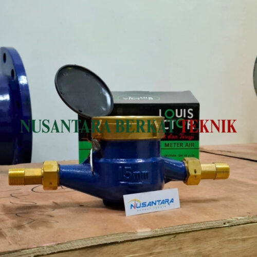 Water Meter 1/2 Inch DN15 SNI merek Louis Victor