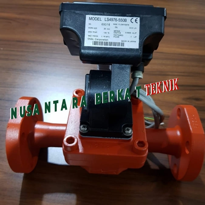 Flowmeter Minyak OVAL FLOWPET-5G LS4976-550B DN20mm