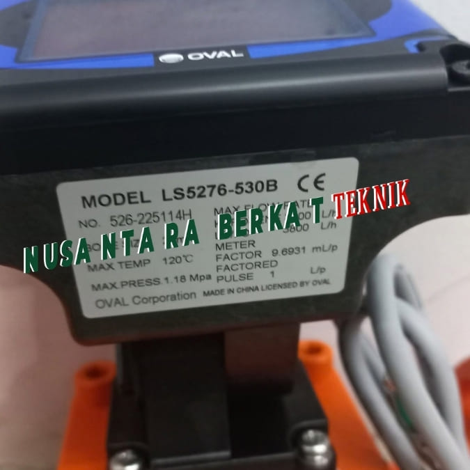Flowmeter Minyak OVAL FLOWPET-5G LS5276-530B DN25mm
