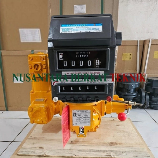 Flowmeter Liquid Controls (LC) Preset Counter, Printer & Valve